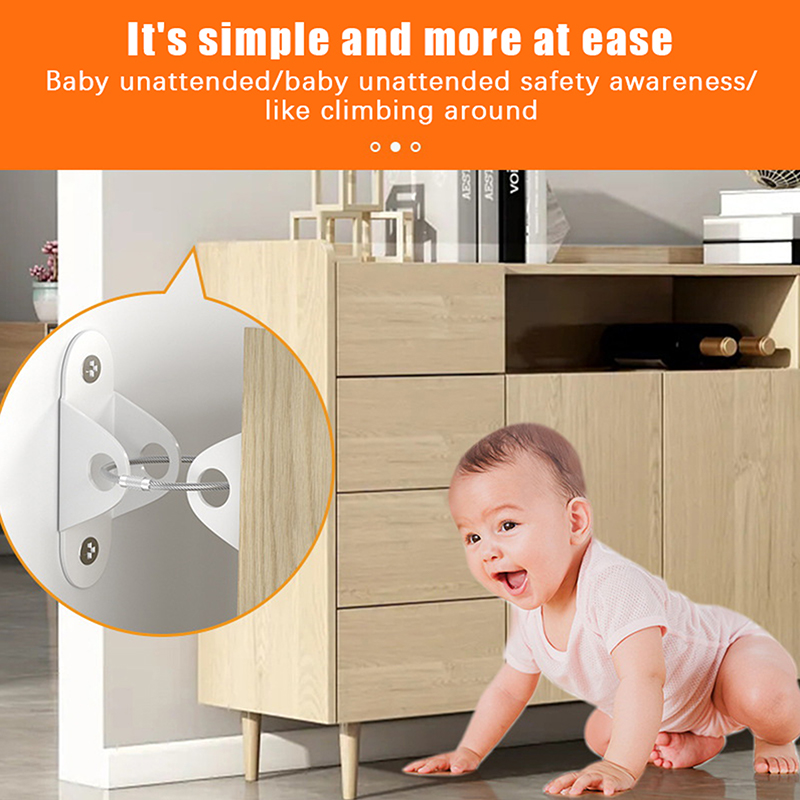 1Set Earthquake Proof Furnitur - đánh giá và giá Earthquake Anchor Strap