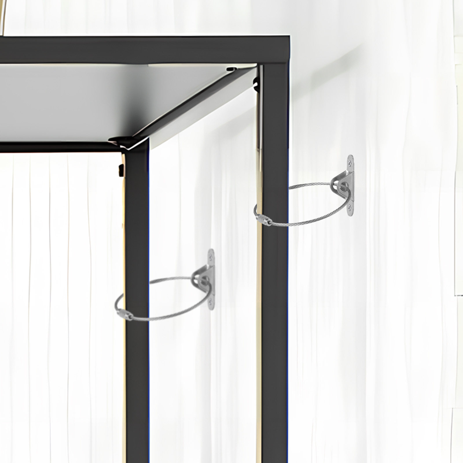 6Sets Furniture Wall Anchors A - đánh giá và giá Earthquake Anchor Strap