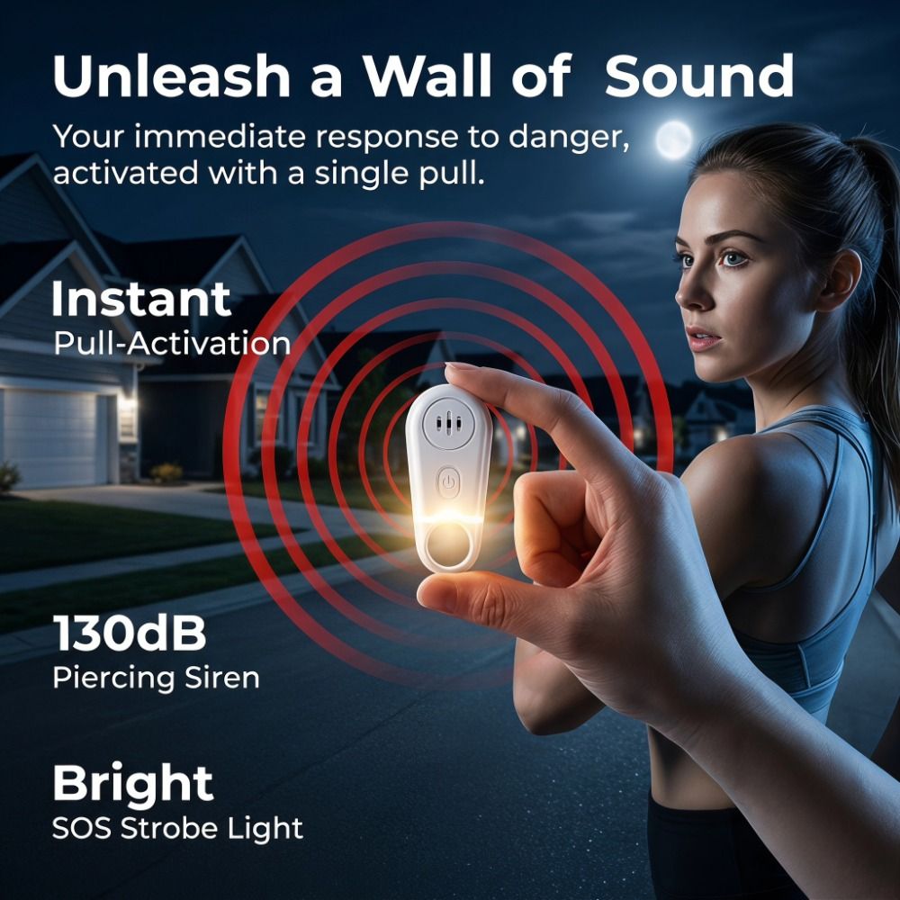 Portable Personal Safety Alarm - đánh giá và giá Personal Alarm Keychain