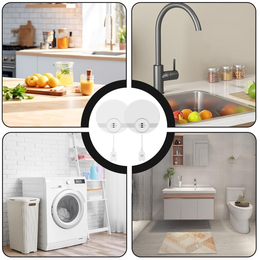 Dual Mode Sensor Water Leak Al - đánh giá và giá Water Alarm Sensor